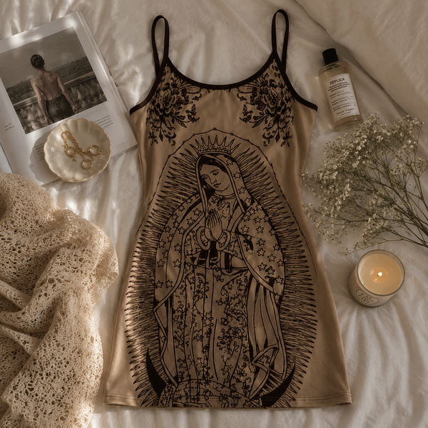 Vestido Virgen de Guadalupe | Maddy Euphoria Viral