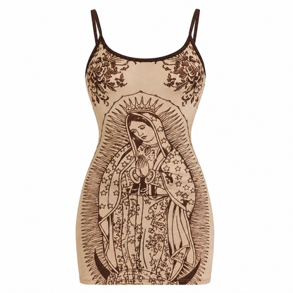 Vestido Virgen de Guadalupe | Maddy Euphoria Viral