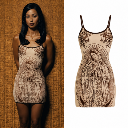 Vestido Virgen de Guadalupe | Maddy Euphoria Viral